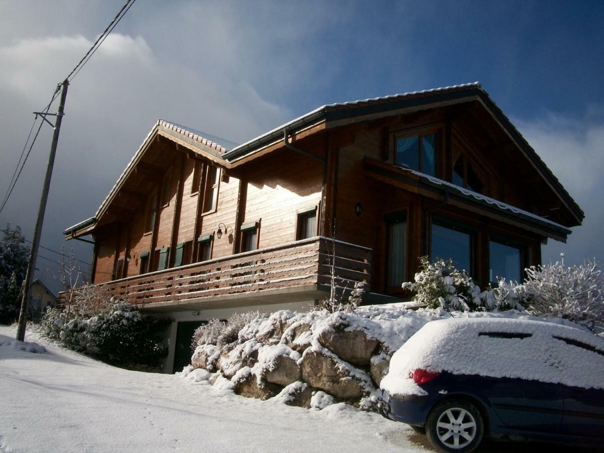 Chalet Les Aigles Saint-Sixt Bagian luar foto