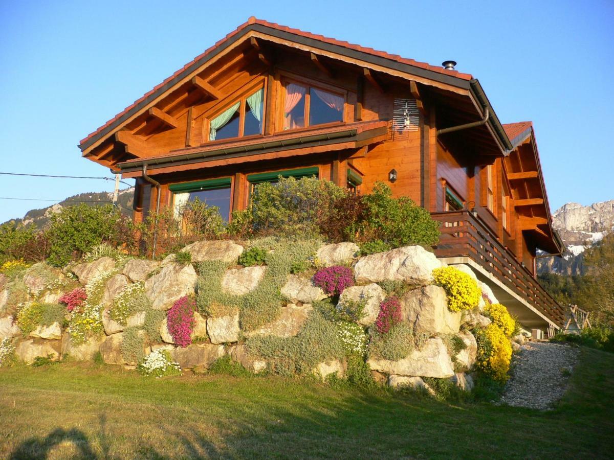 Chalet Les Aigles Saint-Sixt Bagian luar foto