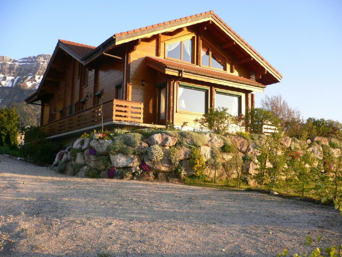 Chalet Les Aigles Saint-Sixt Bagian luar foto